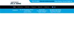 Desktop Screenshot of joelharrislaw.com